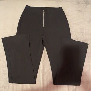 High rise flare pants